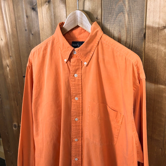 Ralph Lauren ラルフローレン BIG SHIRTS BDシャツ ボタンダウン 長袖シャツ ワンポイント