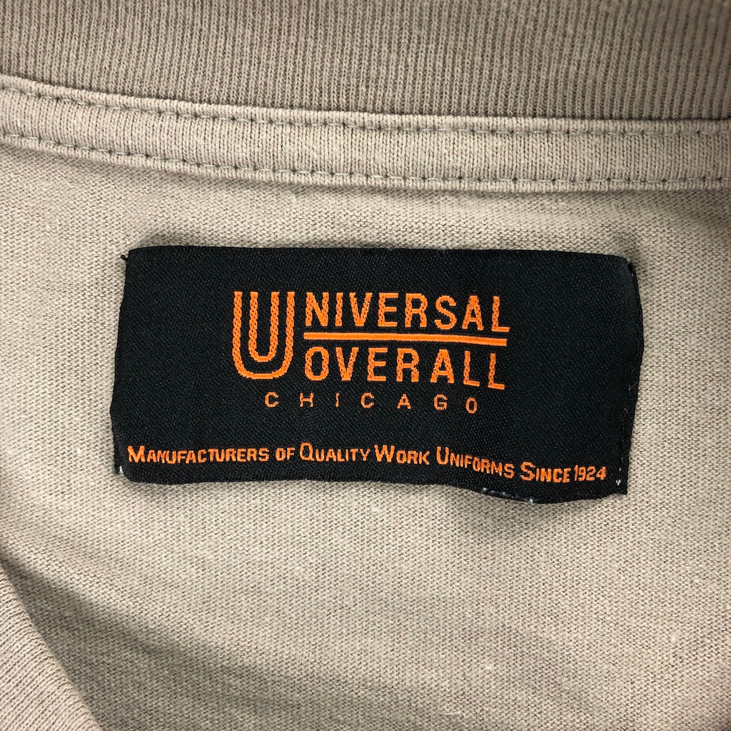 UNIVERSAL OVERALL ユニバーサル オーバーオール Tシャツ 半袖  カットソー 無地
