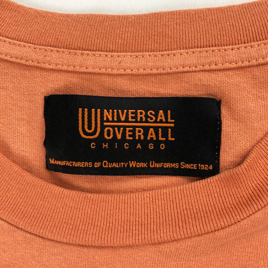 UNIVERSAL OVERALL ユニバーサルオーバーオール Tシャツ 半袖 カットソー 無地 ワンポイント