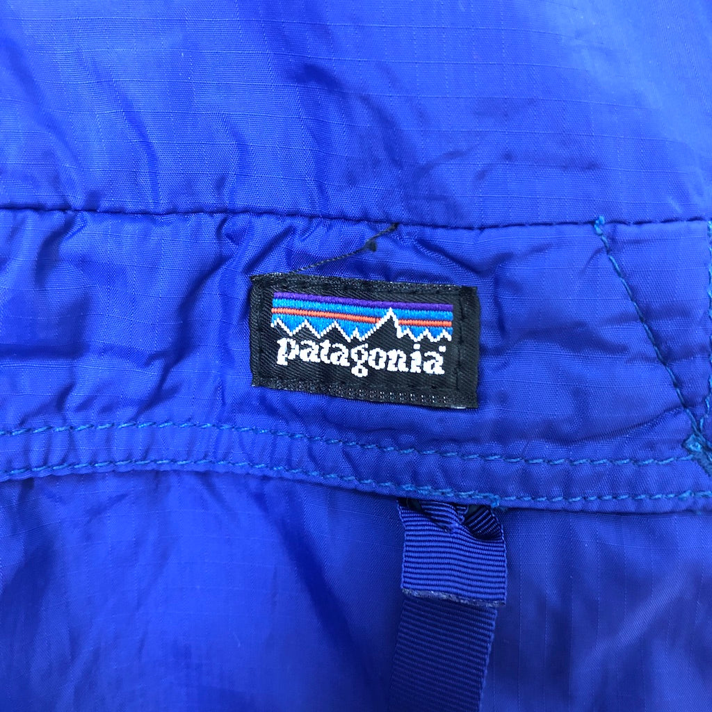 USA製 80s vintage Patagonia パタゴニア シンチラグリセードプルオーバー ナイロンジャケット フリースジャケット リバーシブル  ハーフジップ 29351