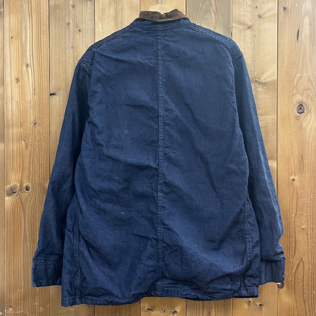 70s vintage Kingcot カバーオール デニムジャケット Gジャン 襟コーデュロイ