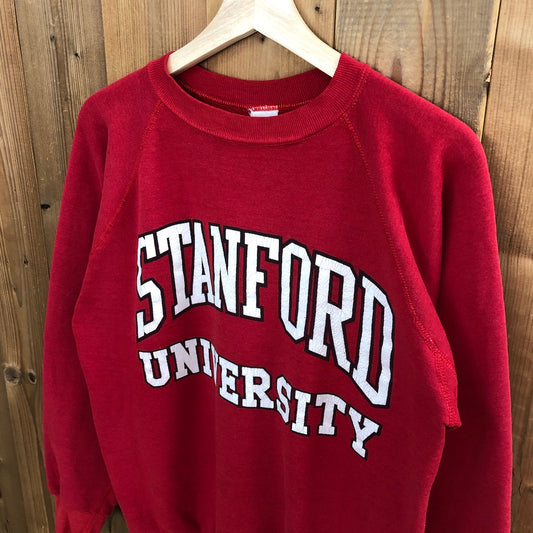 USA製 70s~80s vintage DISCUS ディスカス STANFORD UNIVERSITY スタンフォード大学 スウェット トレーナー プルオーバー
