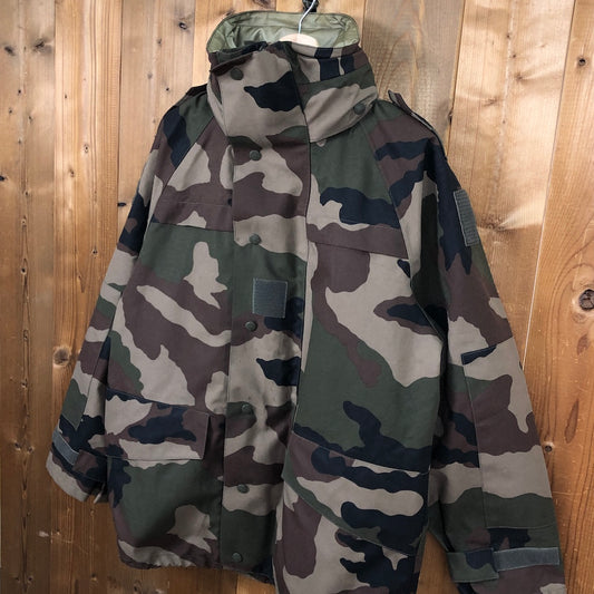フランス軍 CCE CAMO カモ WATER PROOF ウォータープルーフ フィールドパーカー マウンテンパーカー 迷彩 ECWCS
