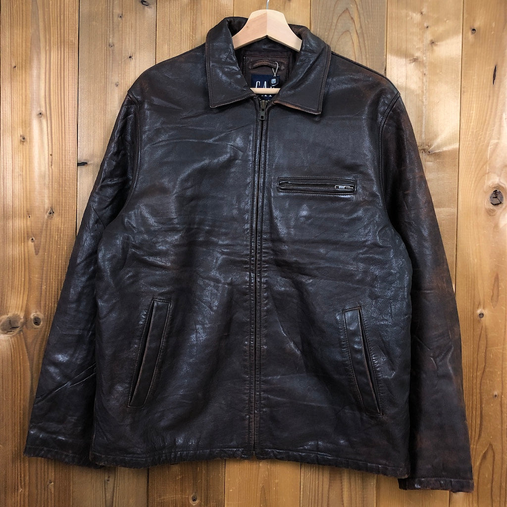 GAP ギャップ レザージャケット OLD GAP オールド ライダースジャケット