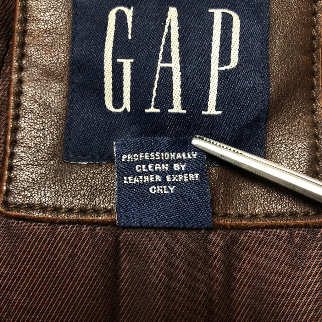 GAP ギャップ レザージャケット OLD GAP オールド ライダースジャケット