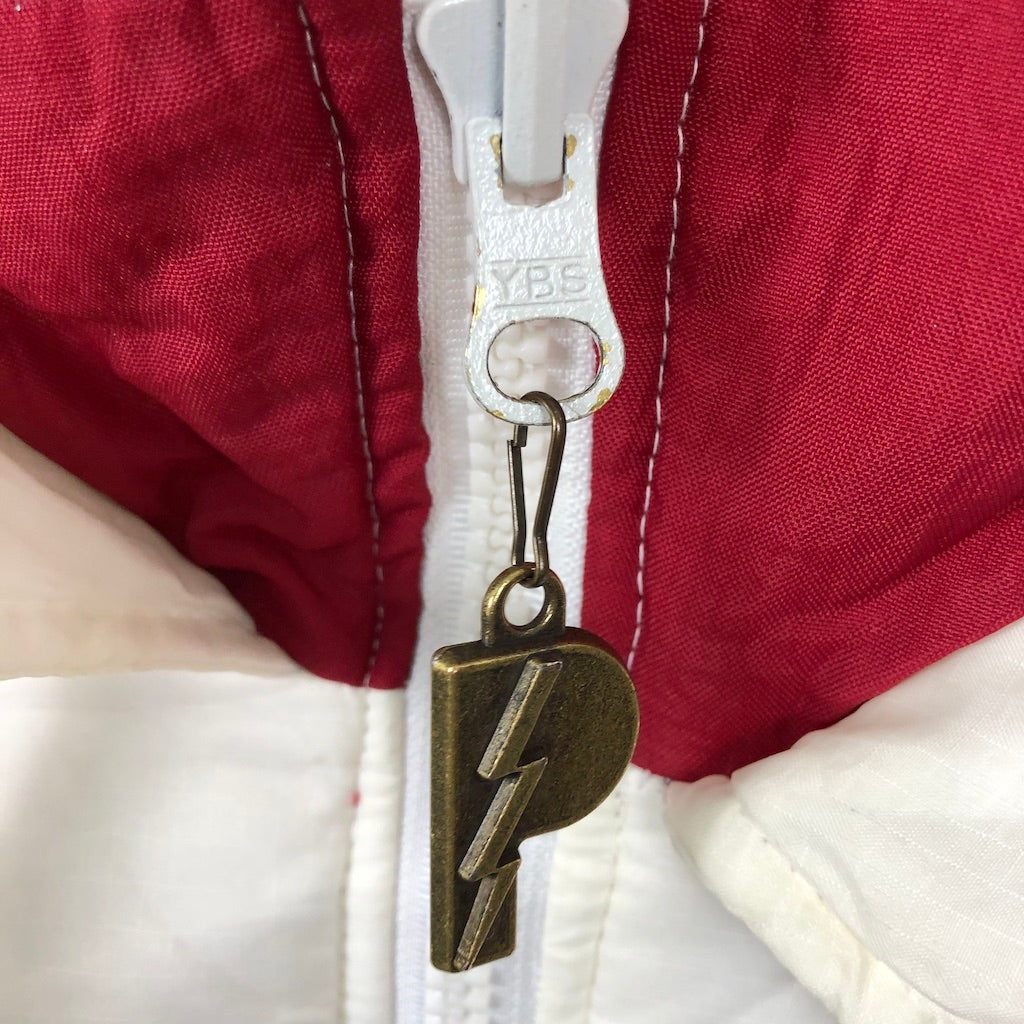 90s vintage NFL PRO LAYER プロレイヤー RED SKINS レッドスキンズ ナイロン プルオーバー リバーシブル パーカー フードなし  刺繍