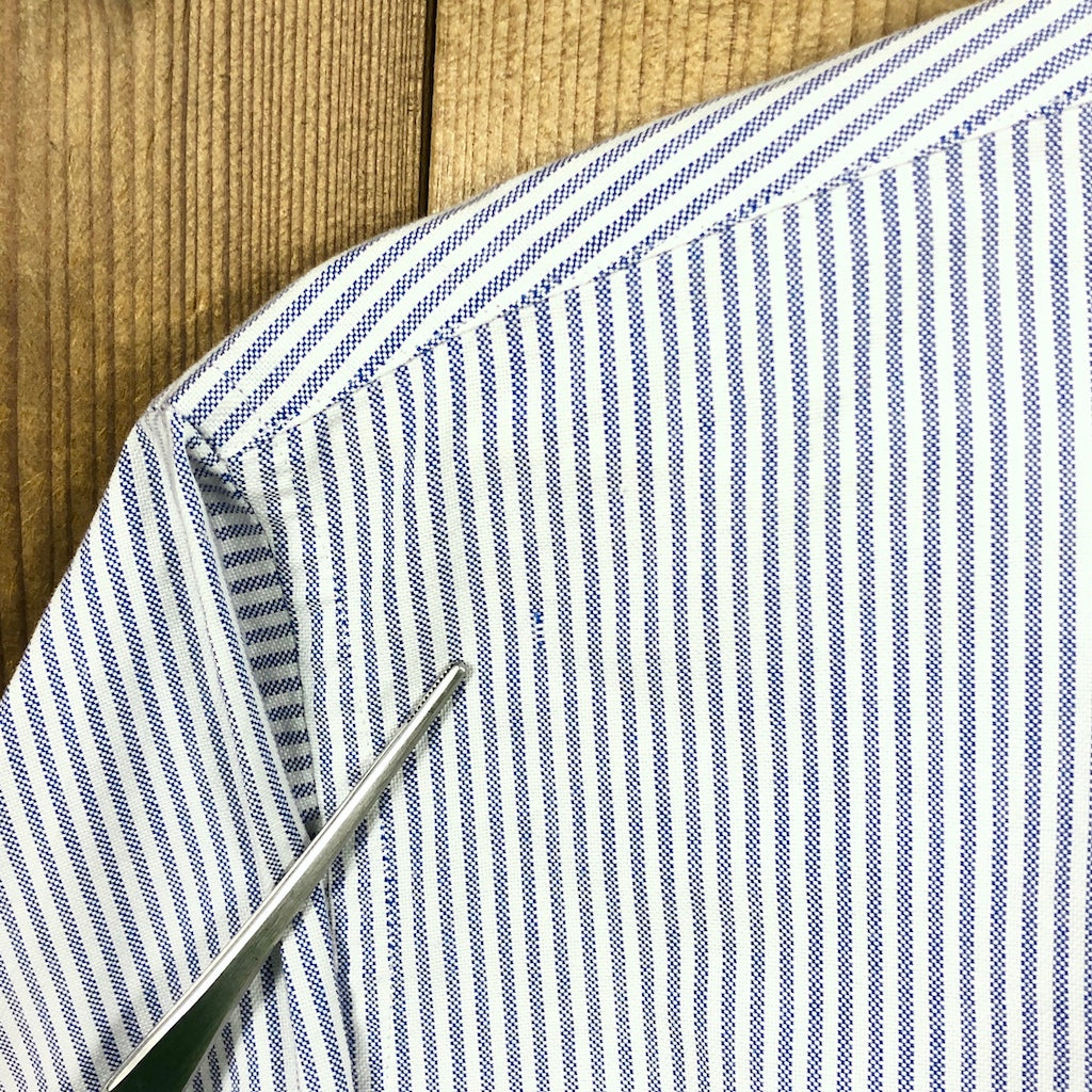 80s vintage Brooks Brothers ブルックスブラザーズ BDシャツ ボタンダウン 長袖シャツ 白縞