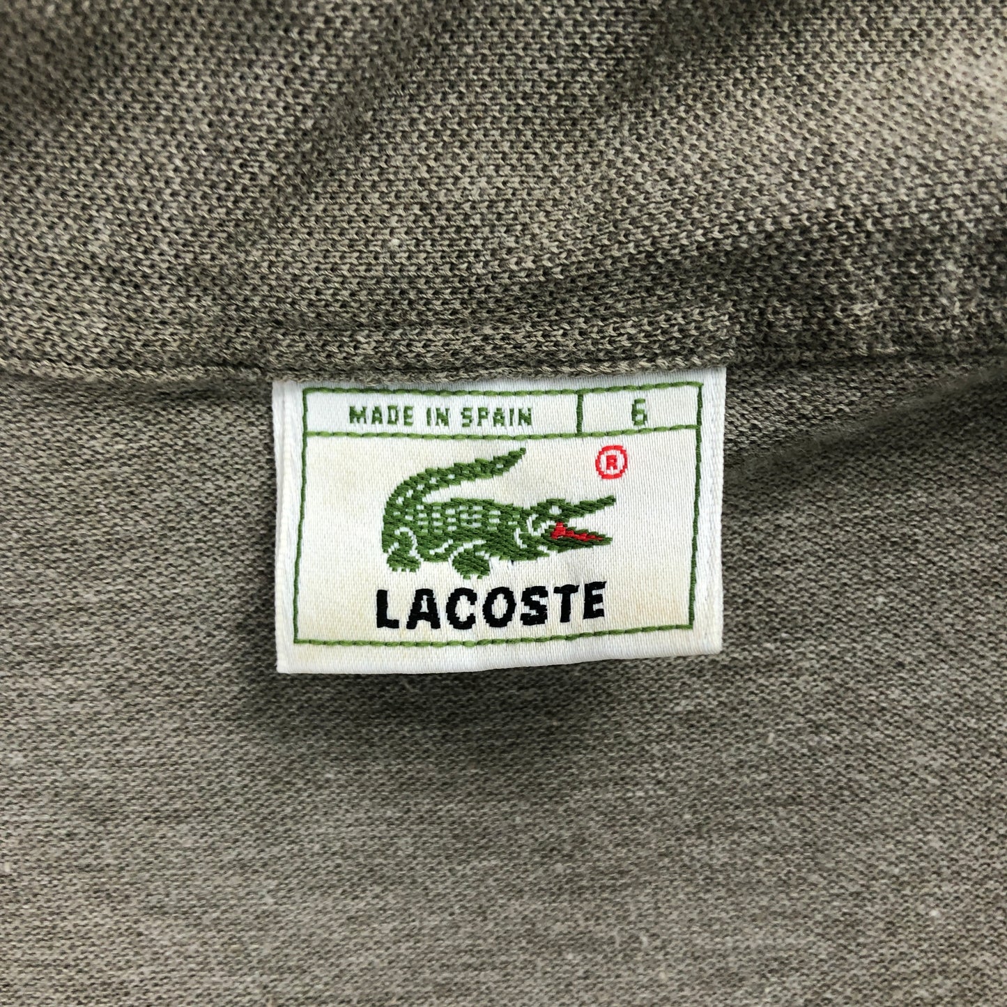 LACOSTE ラコステ 半袖シャツ ワンポイント刺繍
