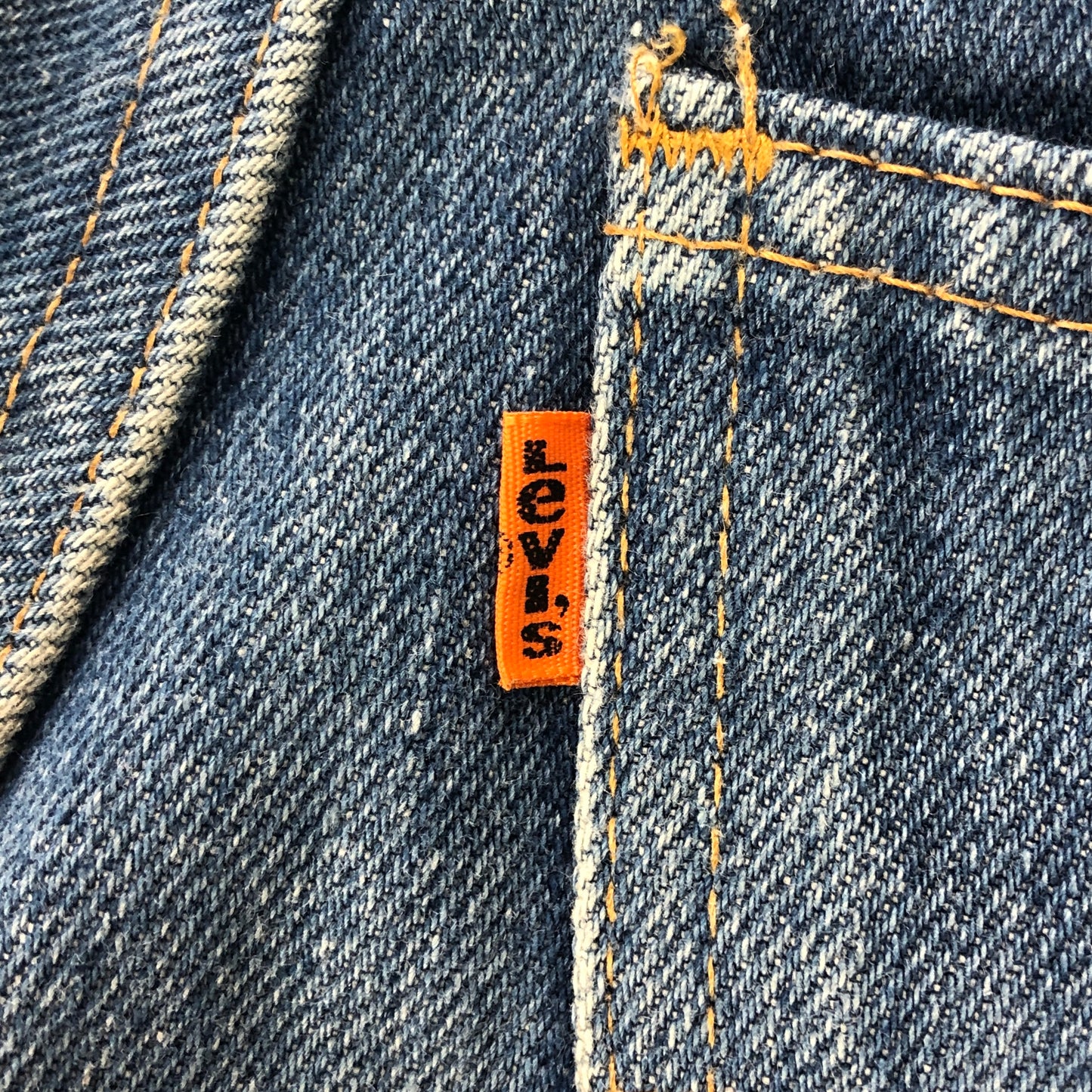 70s vintage Levi's リーバイス 746 ベルボトム フレアデニムパンツ student ジッパーフライ scovill社製zip