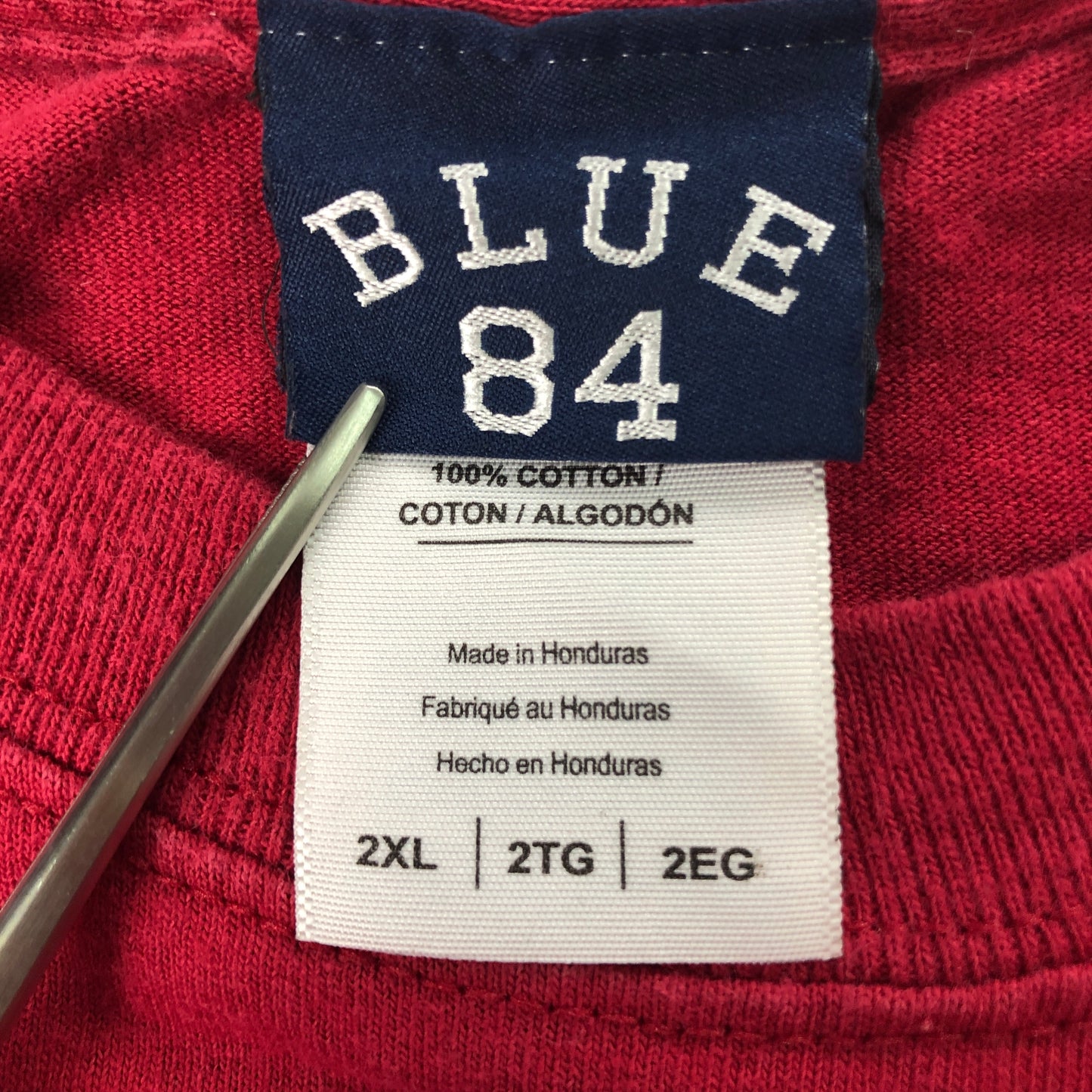 BLUE 84 OKLAHOMA CHAMPIONS オクラホマ チャンピオンズ Tシャツ 長袖 カットソー ビックロゴ