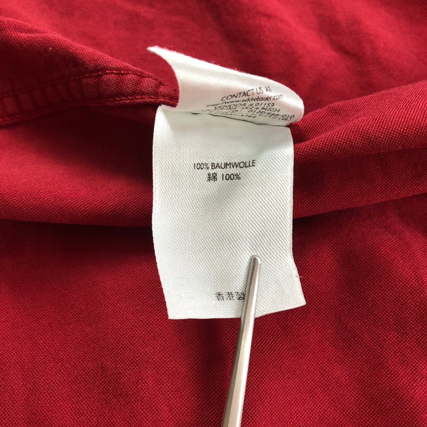 Eddie Bauer エディバウアー 長袖シャツ ボタンシャツ 胸ポケット