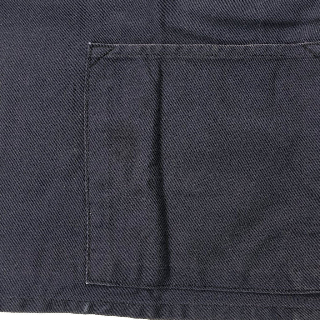 Jawin モックネックシャツ 長袖シャツ 無地 作業衣