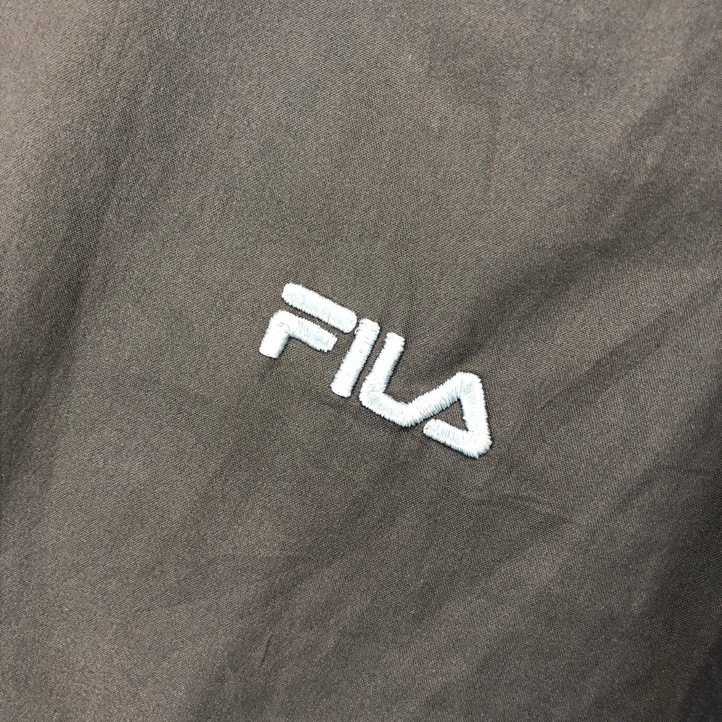 FILA フィラ ナイロンジャケット ジップアップ ワンポイント