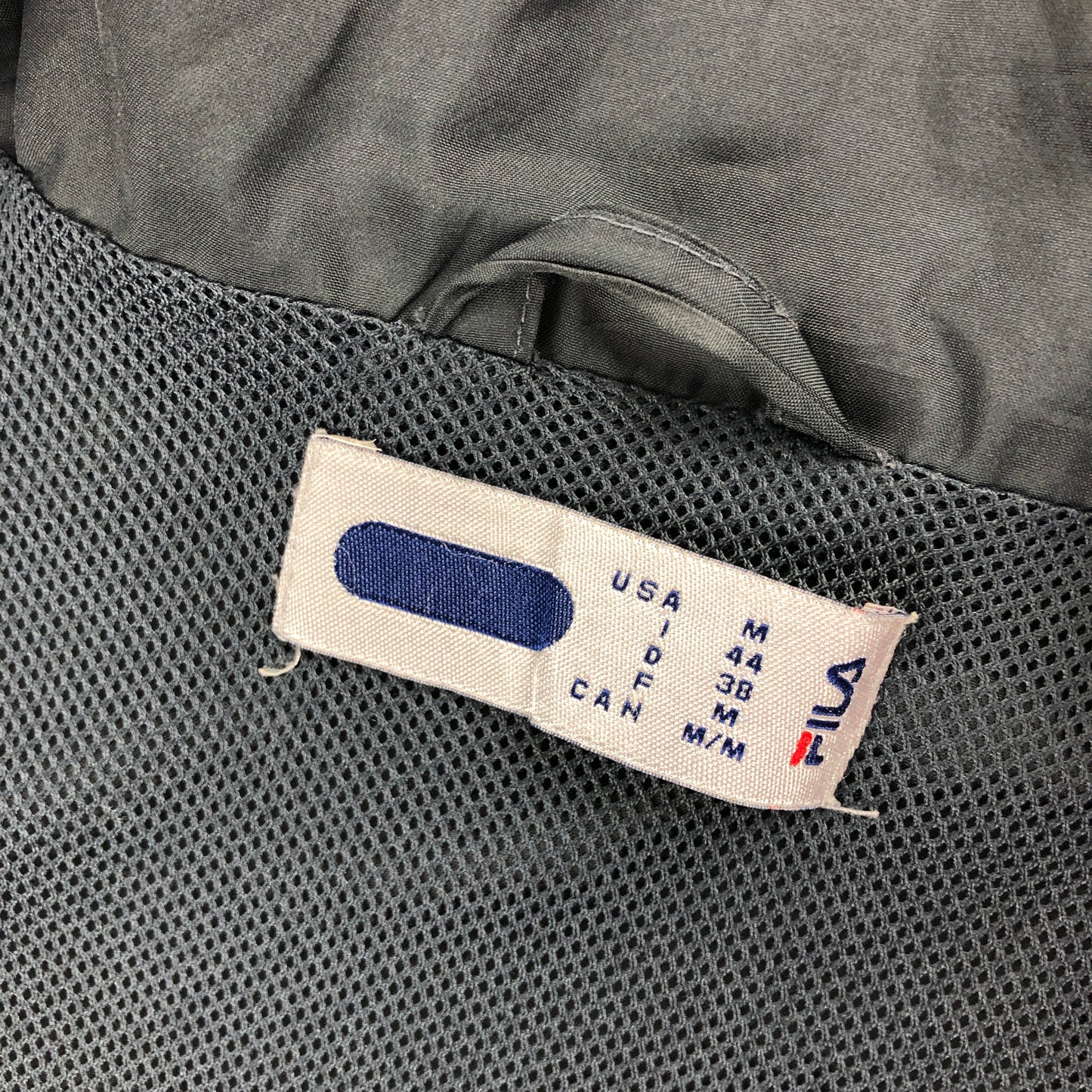 FILA フィラ ナイロンジャケット ジップアップ ワンポイント
