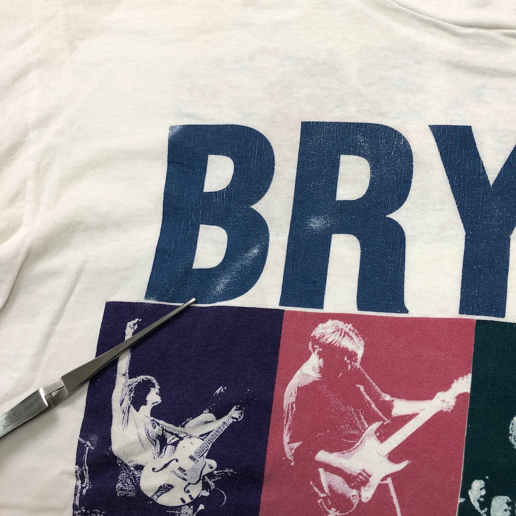 90s vintage カナダ製 FRUIT OF THE LOOM フルーツオブザルーム BRYAN ADAMS ブライアンアダムス WAKING UP THE WORLD TOUR '92 ウェイキングアップザワールドツアー プリントTシャツ 半袖 カットソー