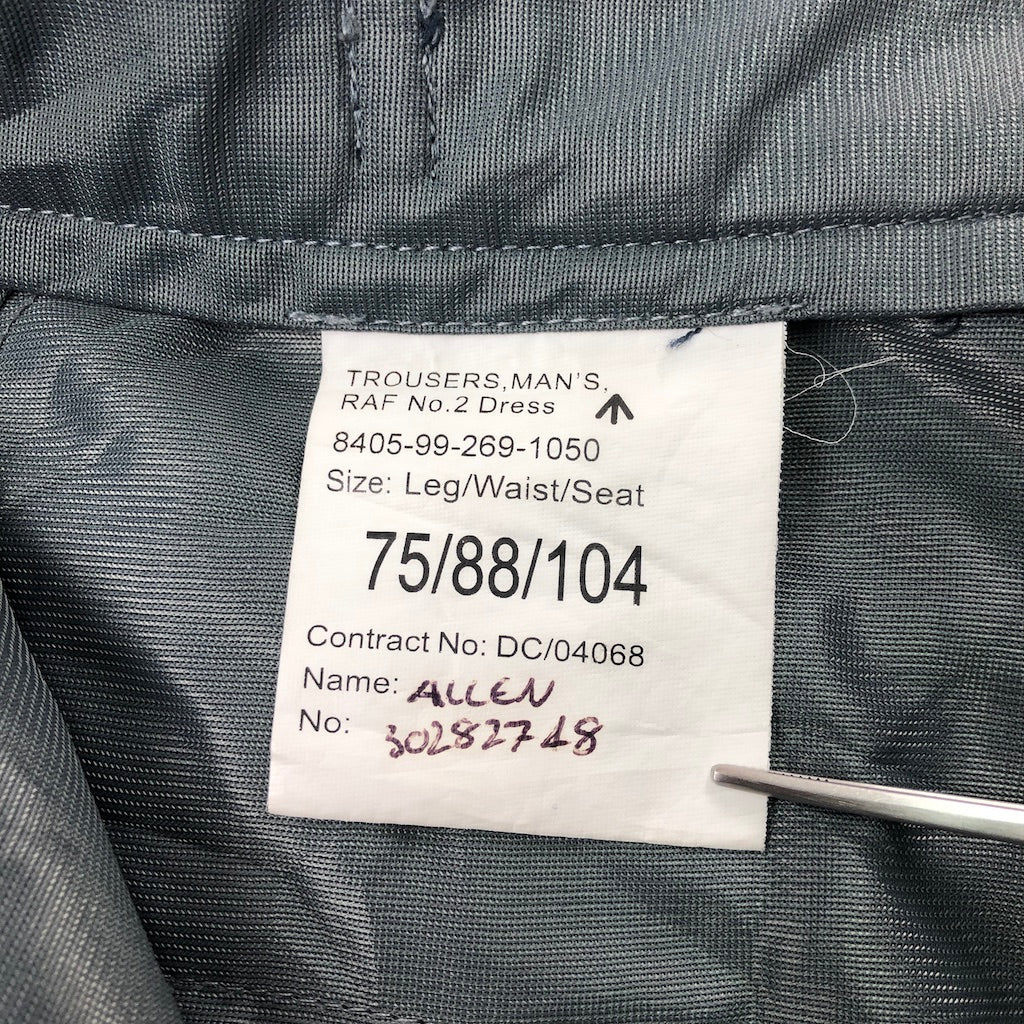 イギリス軍 王立空軍 No.2 DRESS トラウザーズパンツ オフィサーパンツ