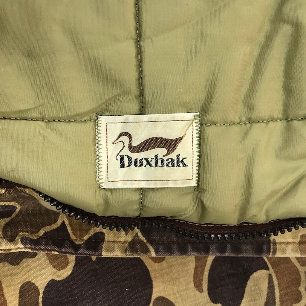 70s vintage Duxbak ダックスバック ダックハンター カモ柄 中綿 ハンティングジャケット 総柄