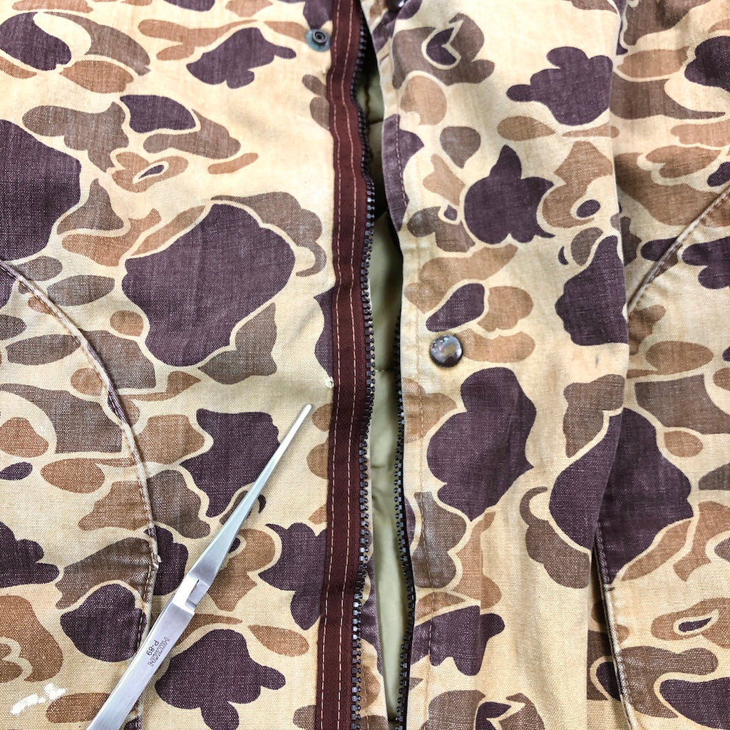 70s vintage Duxbak ダックスバック ダックハンター カモ柄 中綿 ハンティングジャケット 総柄