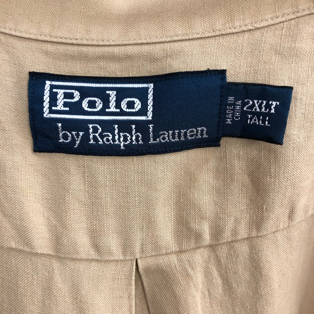 Polo by Ralph Lauren ポロバイラルフローレン 半袖シャツ オープンカラーシャツ 開襟シャツ ビッグサイズ