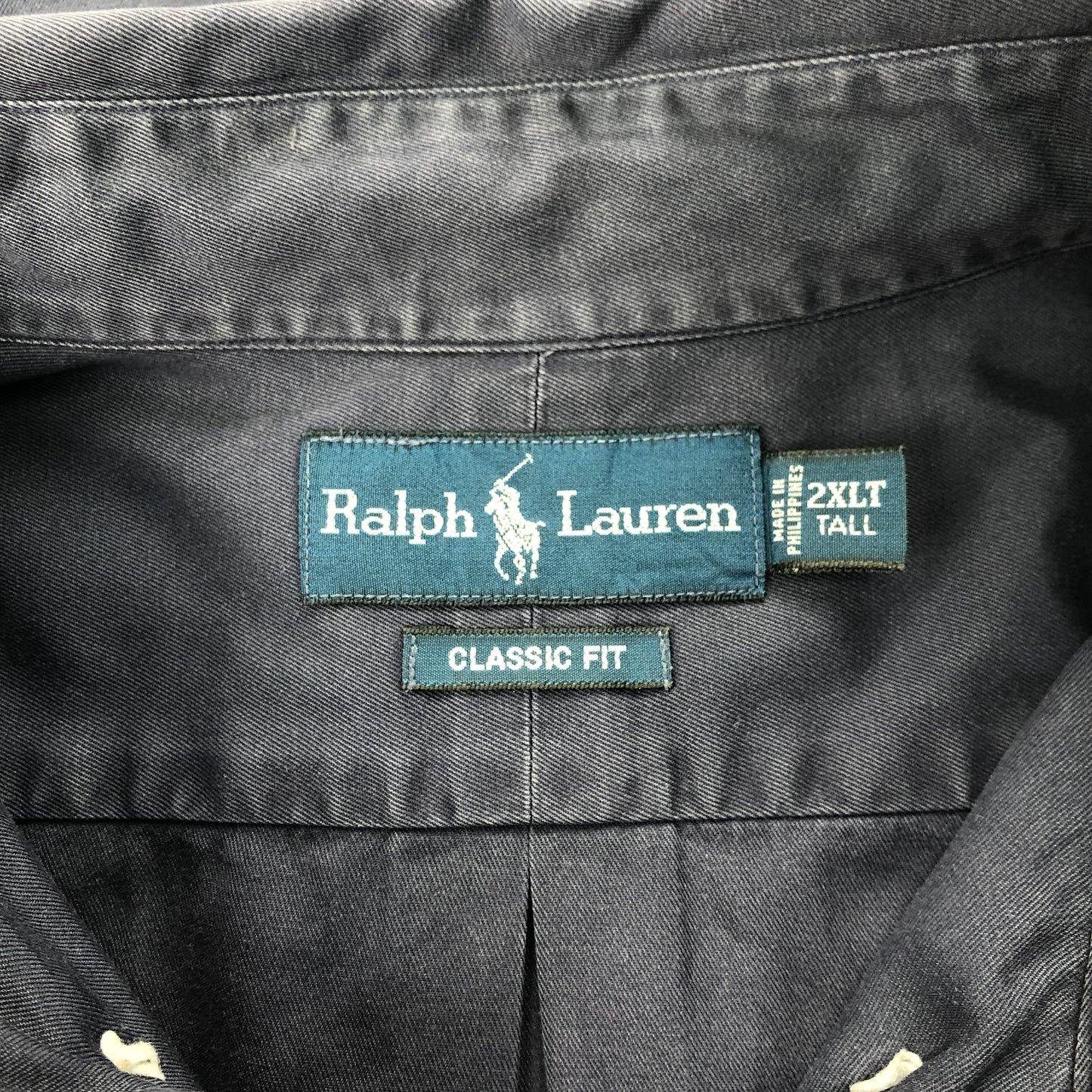 Ralph Lauren ラルフローレン 長袖シャツ BDシャツ ボタンダウン ワンポイント刺繍