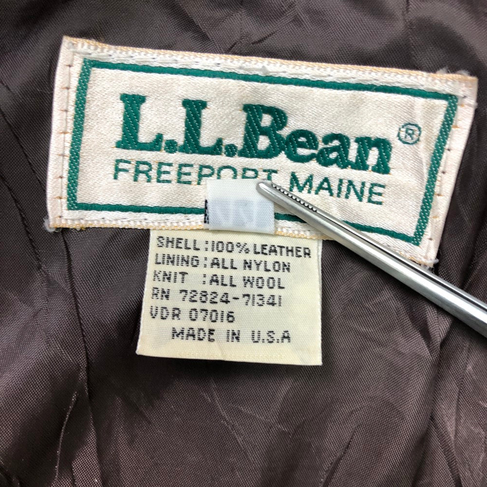 80s vintage USA製 L.L.Bean エルエルビーン A-2 フライトジャケット