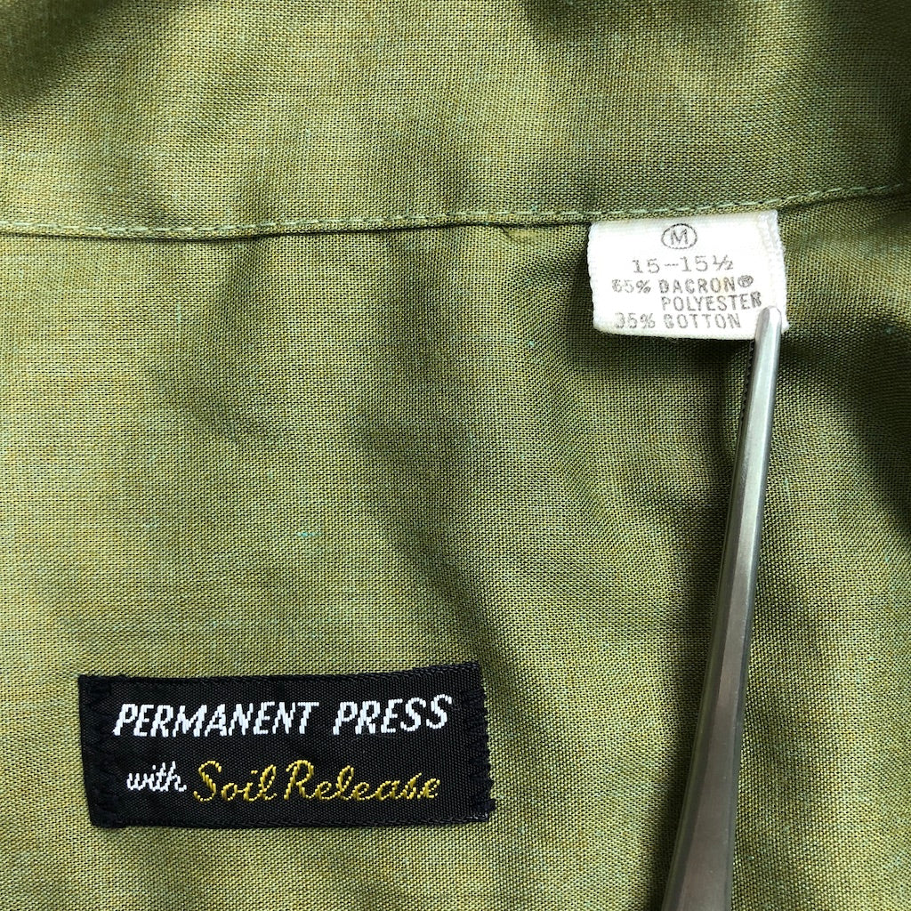 PERMANENT PRESS パーマネントプレス 長袖シャツ 胸ポケット