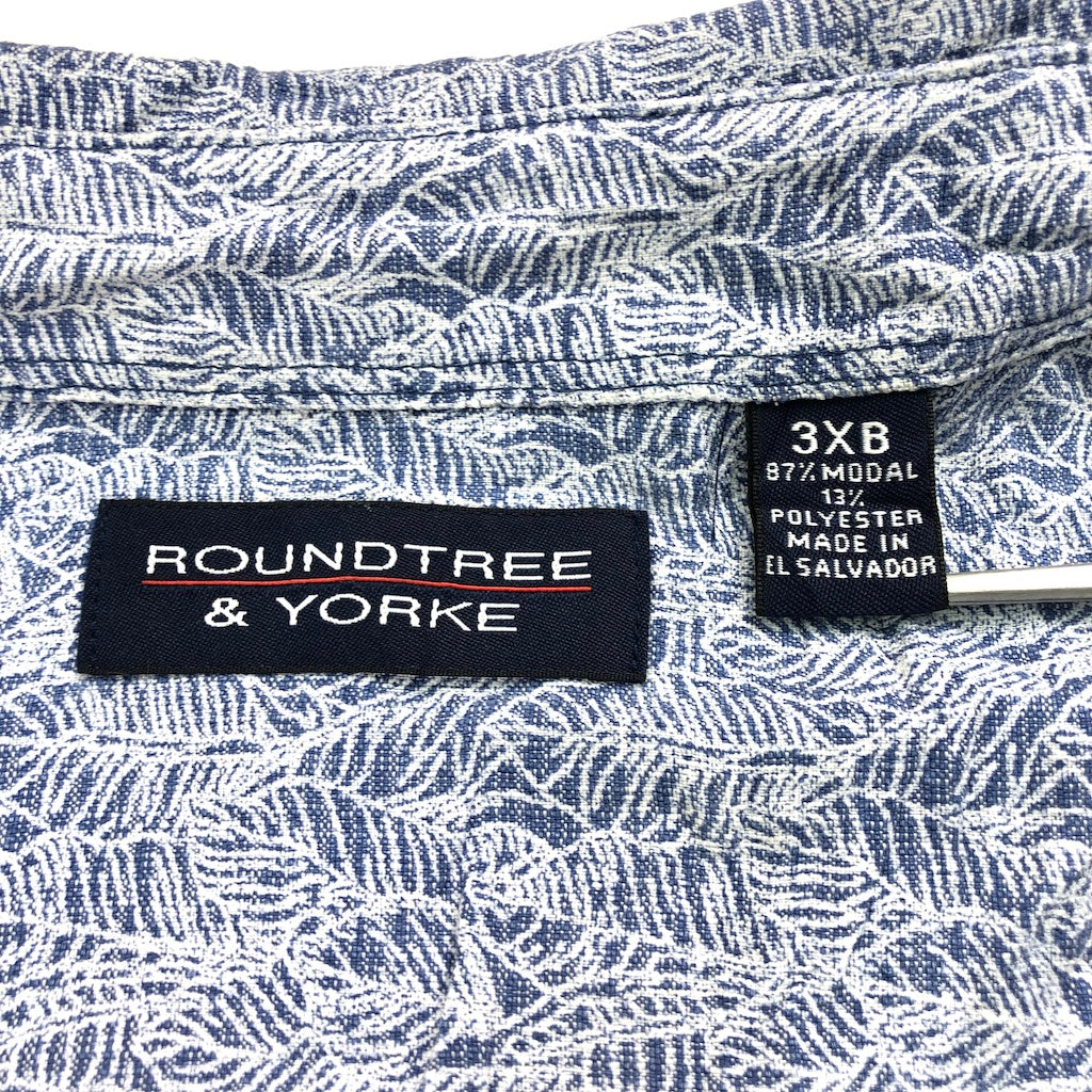 ROUNDTREE  YORKE ボーダー ポロシャツ 古着