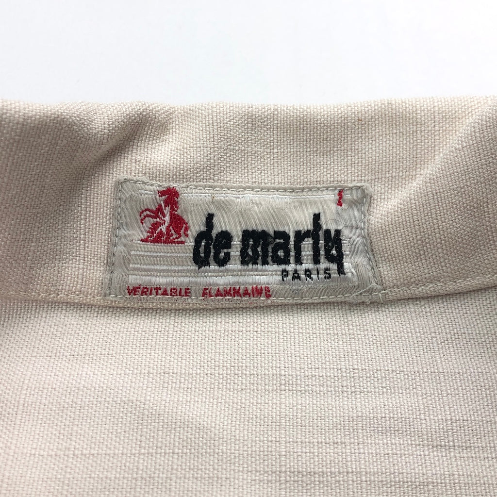 de marly プルオーバー ハーフボタンシャツ 半袖