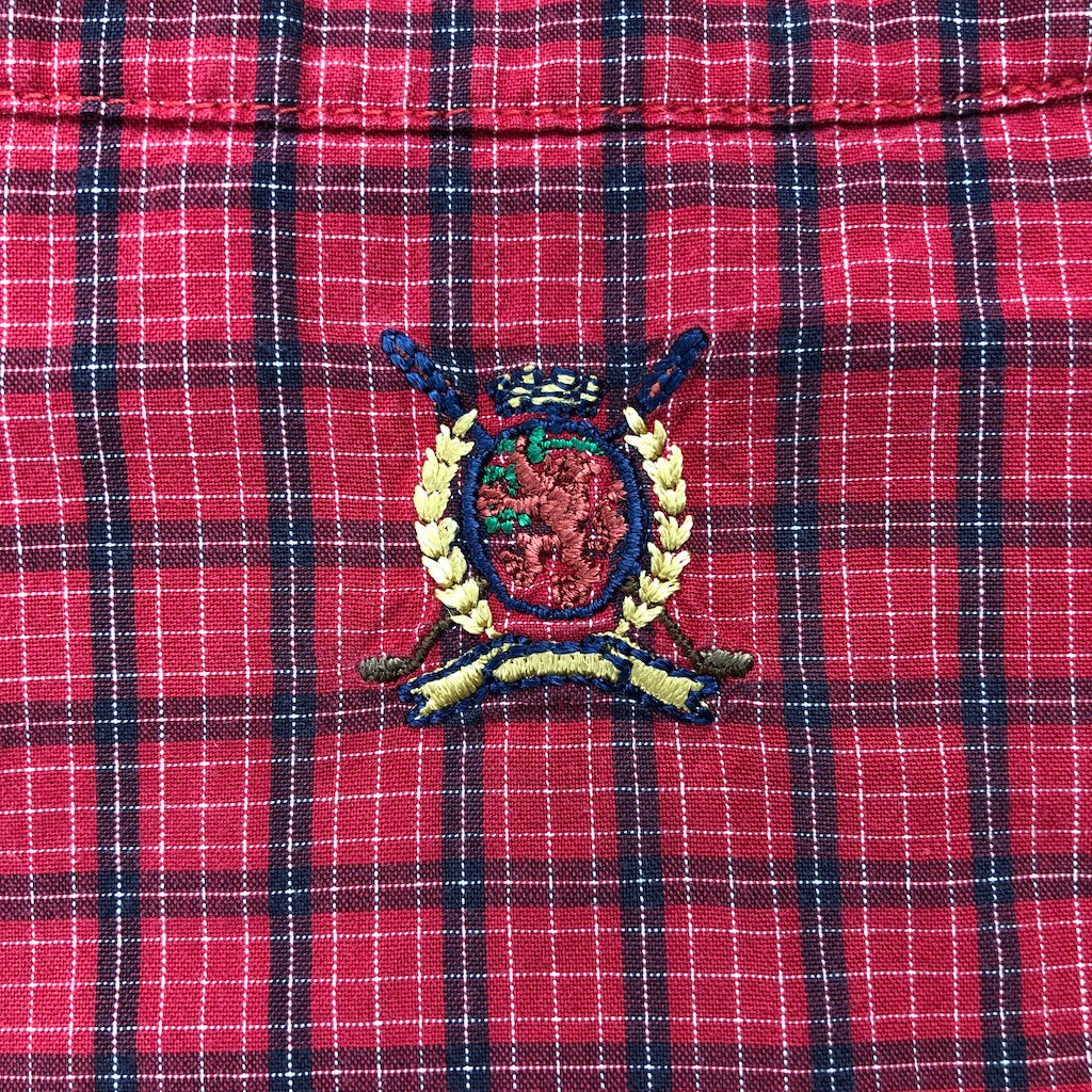 TOMMY HILFIGER トミーヒルフィガー BDシャツ ボタンダウン 半袖シャツ チェック