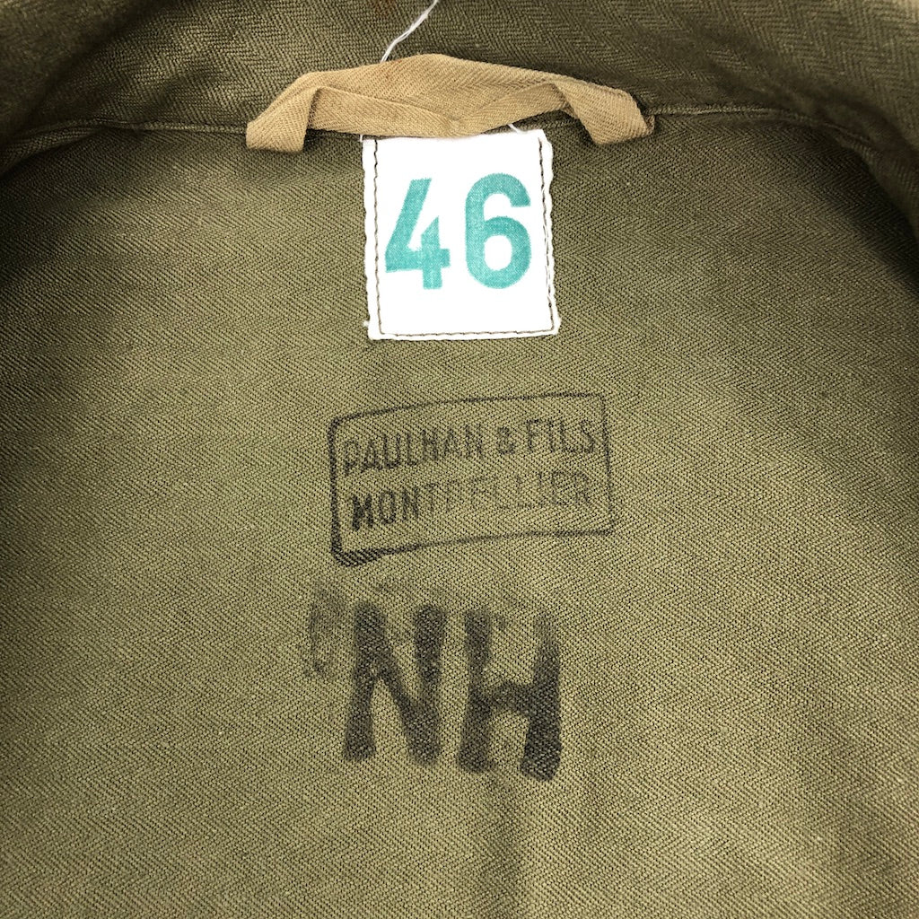 60s vintage フランス軍 M-47 後期 フィールドジャケット ミリタリージャケット HTB ヘリンボーンツイル