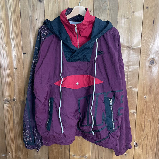 90s vintage NIKE  ナイキ アノラック パーカー ナイロンジャケット ハーフジップ