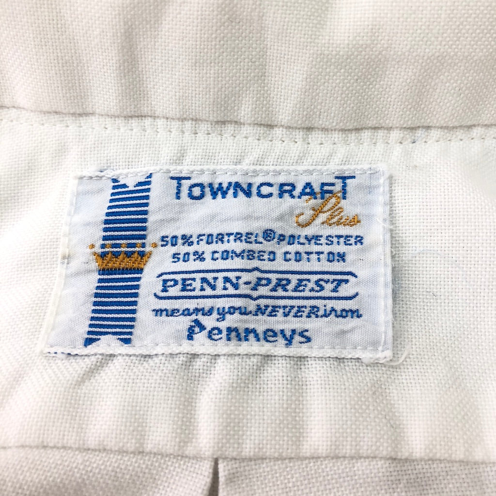 TOWNCRAFT タウンクラフト 半袖シャツ BDシャツ ボタンダウン 胸ポケット