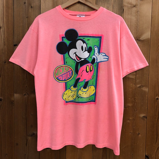 USA製 THE WALT DISNEY COMPANY ミッキー Tシャツ 半袖 カットソー キャラクターTシャツ ビッグプリント