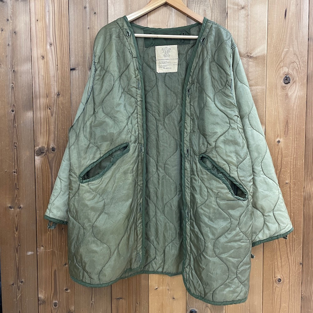80s vintage U.S.ARMY 米軍 フィールドパーカー フィッシュテール ナイトデザートカモ 軍物 ミリタリー ライナー付き