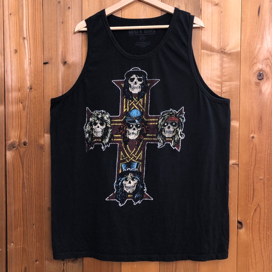 GUNS N' ROSES ガンズ・アンド・ローゼズ タンクトップ ノースリーブ バンド ロック