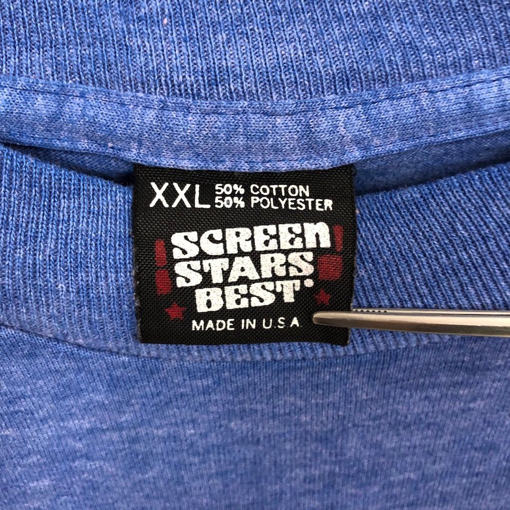 USA製 90s vintage SCREEN STAFF BEST Tシャツ 半袖 カットソー 胸プリント