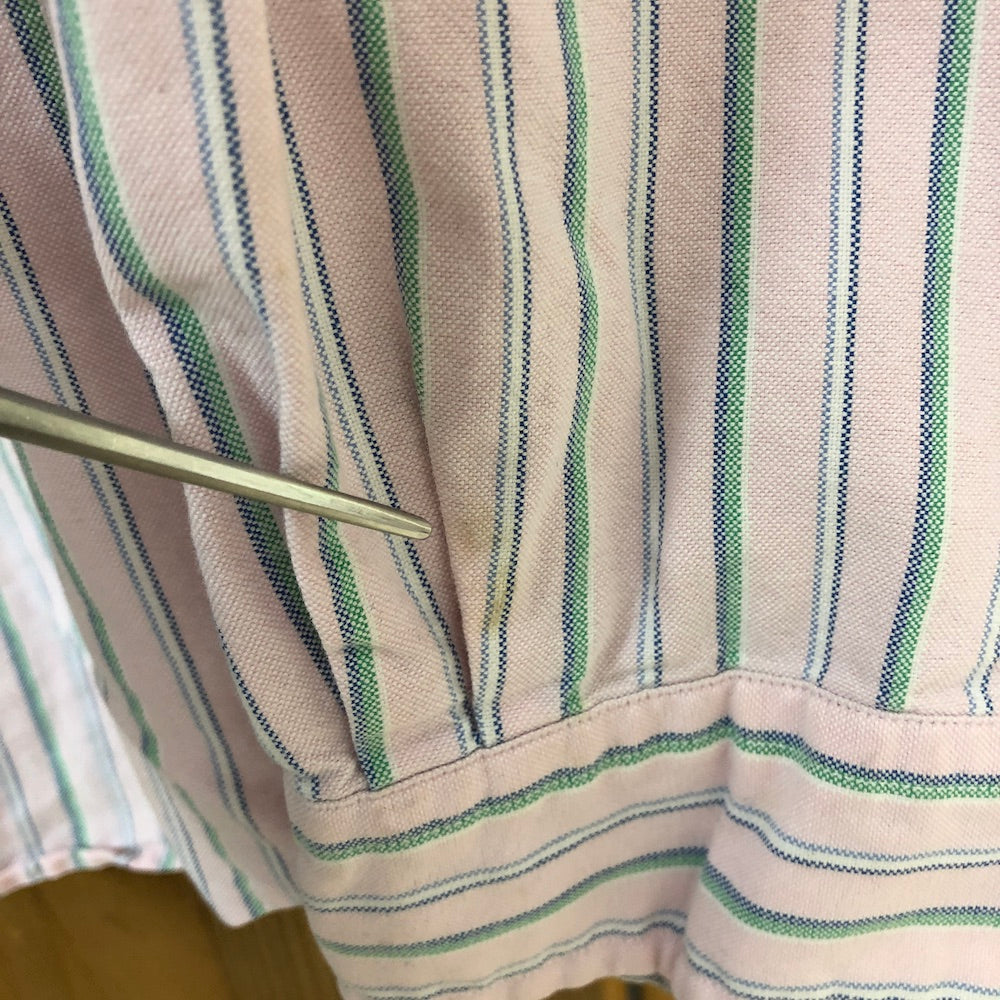 Ralph Lauren ラルフローレン 長袖シャツ BDシャツ ボタンダウン ストライプ柄 ピンク