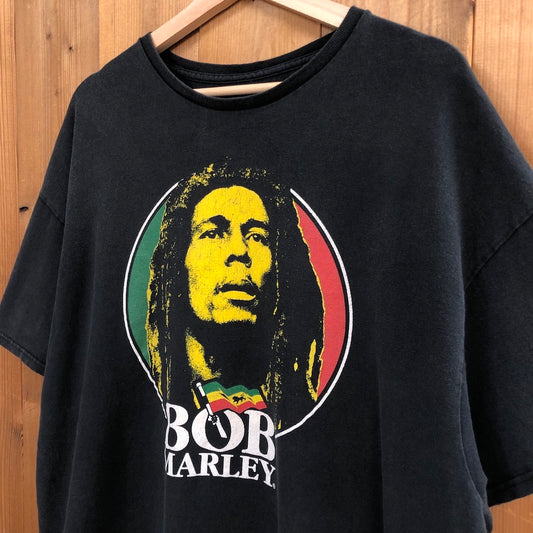 ZION ザイオン BOB MARLEY ボブ・マーリー Tシャツ 半袖 カットソー ビッグプリント