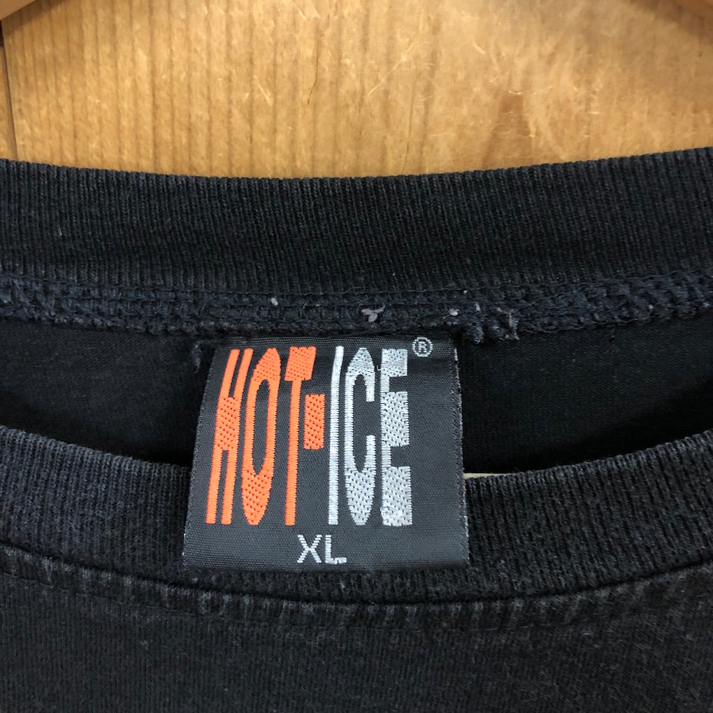 HOT ICE ホット・アイス HARLEY-DAVIDSON ハーレーダビットソン プリントTシャツ 半袖 カットソー ビッグプリント