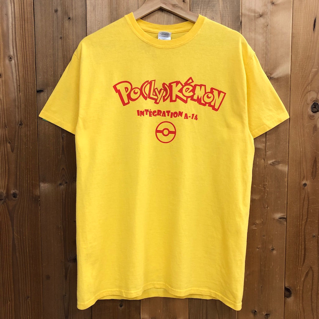 GILDAN ギルダン Pokemon ポケモン Tシャツ 半袖 カットソー キャラクターTシャツ ビッグプリント バックプリント