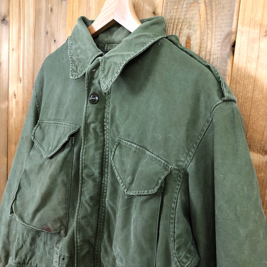50s vintage U.S.ARMY 米軍 M-1951 フィールドジャケット ミリタリー アルミジップ TALON 1952