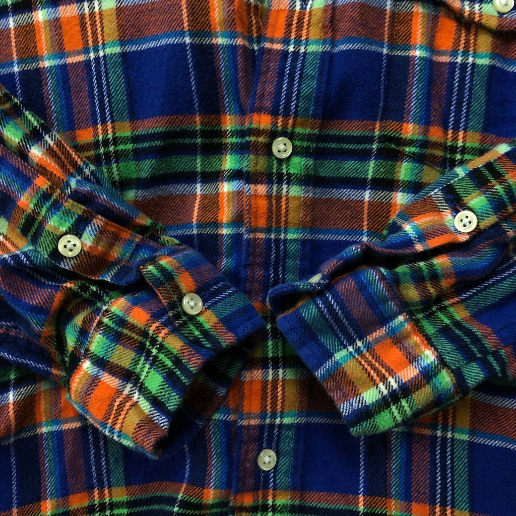 RALPH LAUREN ラルフローレン 長袖シャツ BDシャツ ボタンダウン コットン チェック
