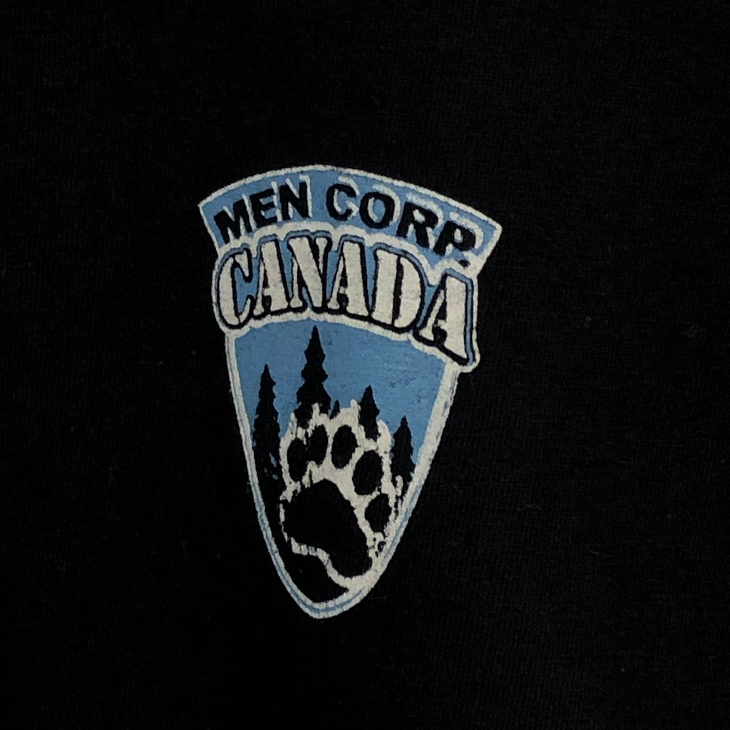 ATLAS アトラス 長袖シャツ ラガーシャツ MEN CORP CANADA ブラック