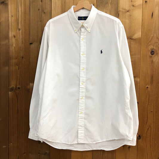 RALPH LAUREN ラルフローレン 長袖シャツ BDシャツ ワンポイント刺繍