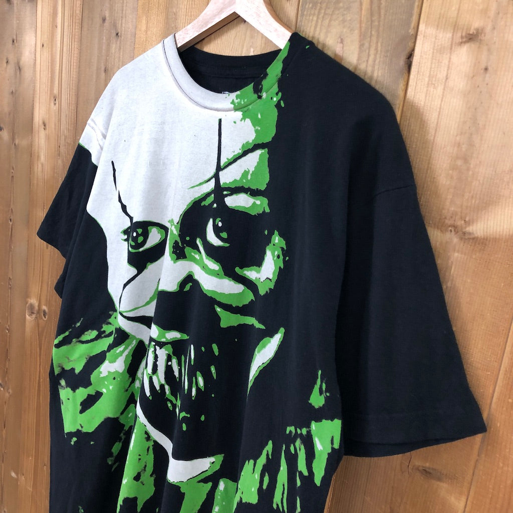 IT CHAPTER TWO ピエロ クラウン Tシャツ 半袖 カットソー ムービーTシャツ 映画Tシャツ ブラック アメキャラ