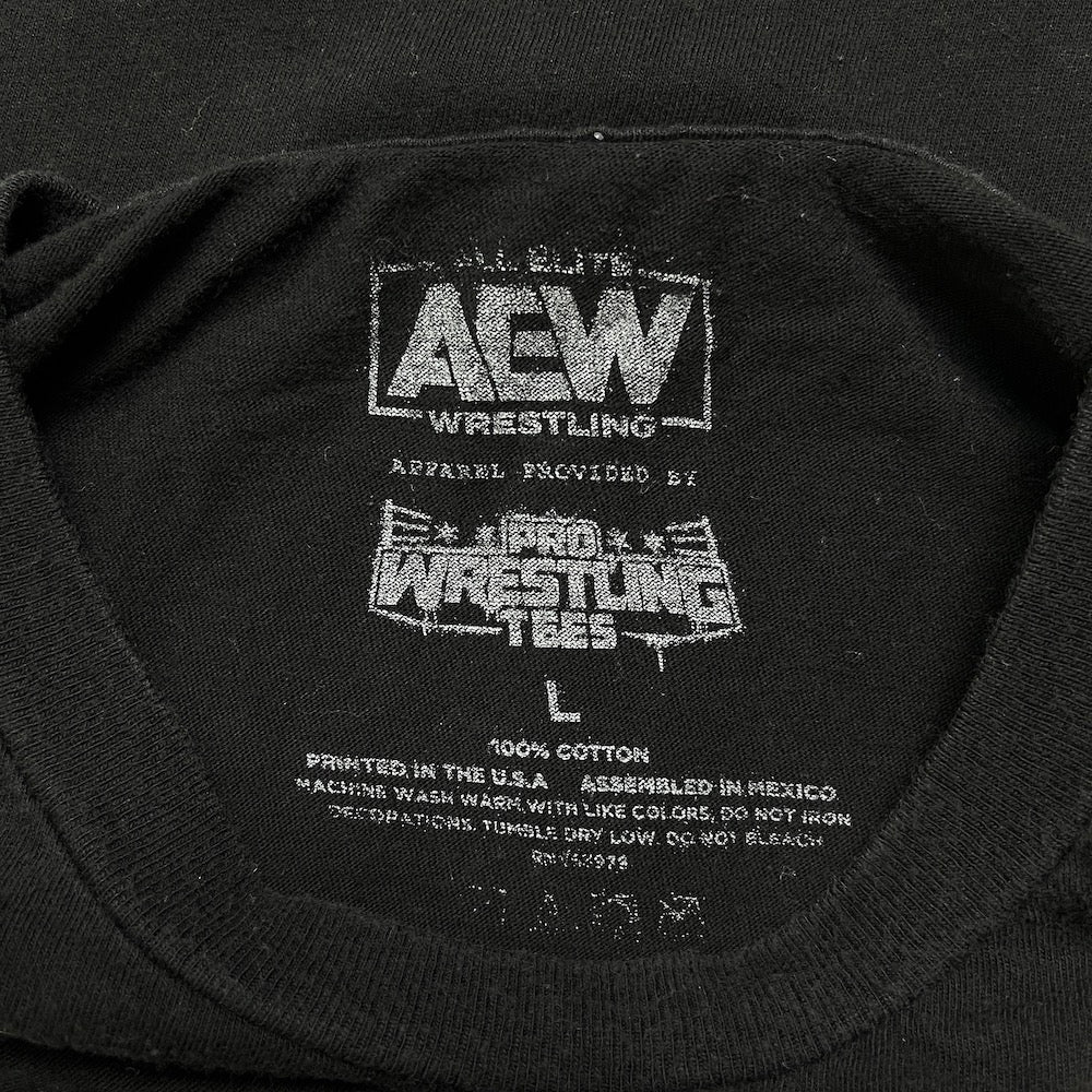 AEM A Little Bit Of The Bubbly Chris Jericho Tee クリス・ジェリコ プロレス Tシャツ 半袖 カットソー