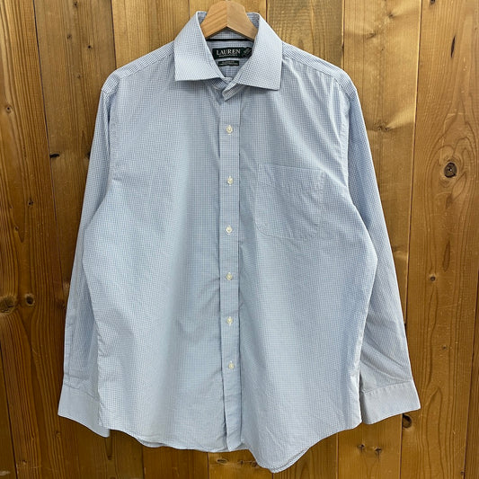 LAUREN RALPH LAUREN ローレン ラルフローレン CLASSIC FIT クラシックフィット 長袖シャツ ギンガムチェック 古着/USED