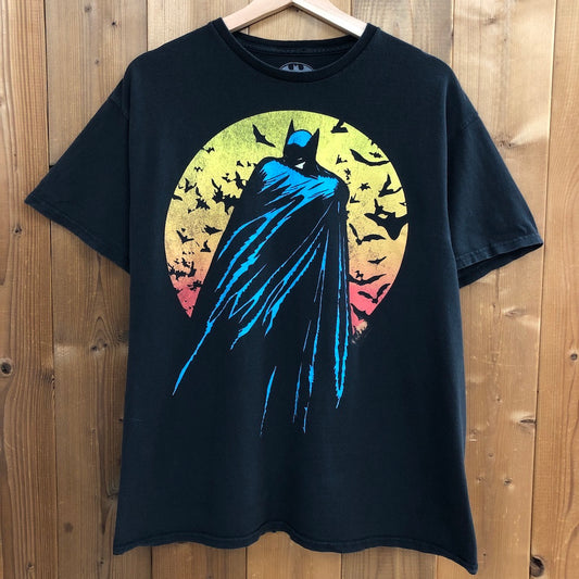 BATMAN バットマン Tシャツ 半袖 カットソー ビッグプリント キャラクターTシャツ アメコミ DCコミックス