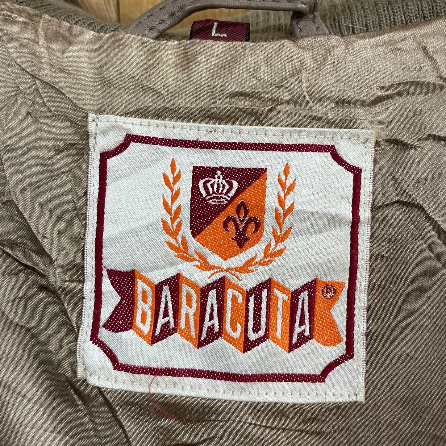 80s 90s BARACUTA G-9 レザー スウィングトップ  バラクータ ハリントン Harrington VINTAGE