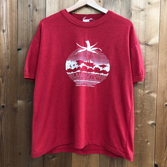 LAMINGTON Tシャツ 半袖 カットソー ビッグプリント